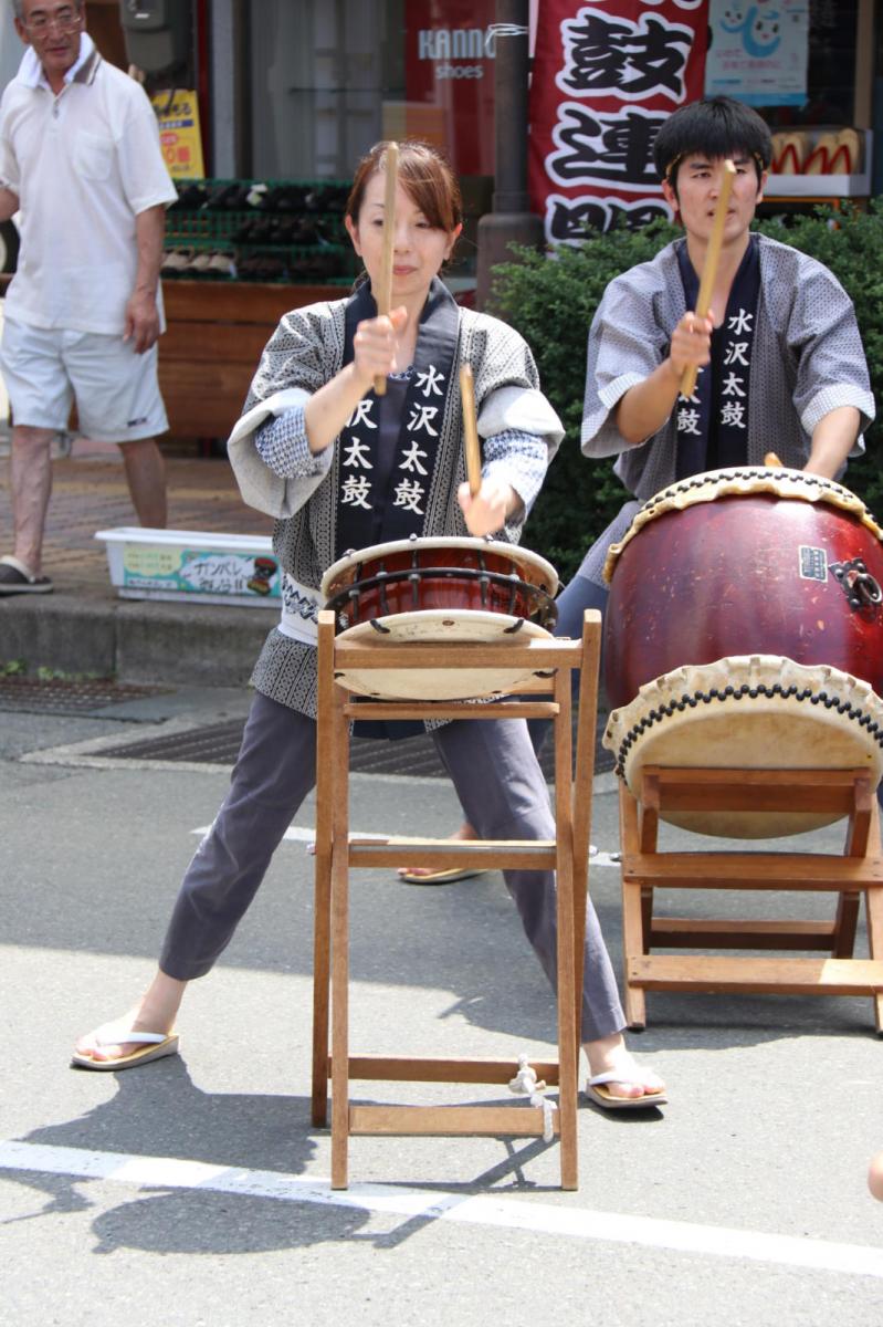 奥州水沢夏まつり2016 子供みこし・地方太鼓・干支和まつり・水沢ざっつぁかまつり 2016/08/06
