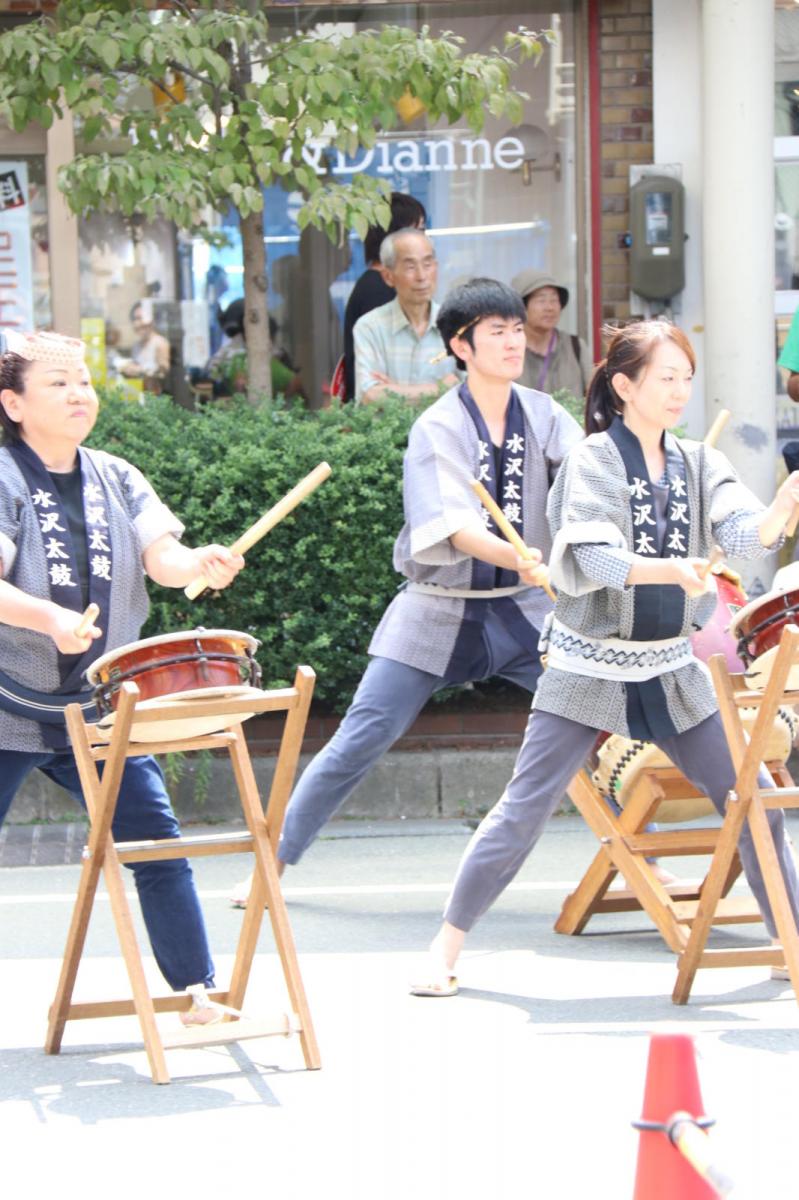 奥州水沢夏まつり2016 子供みこし・地方太鼓・干支和まつり・水沢ざっつぁかまつり 2016/08/06