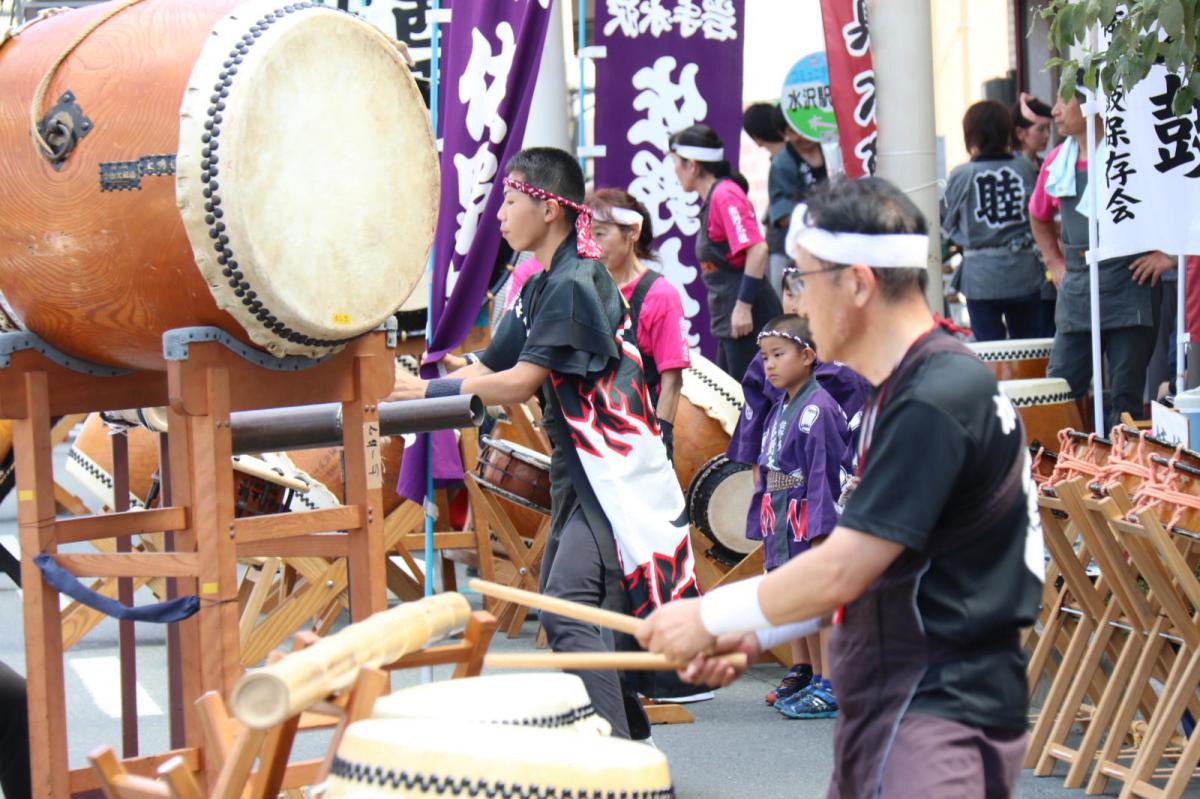 奥州水沢夏まつり2016 子供みこし・地方太鼓・干支和まつり・水沢ざっつぁかまつり 2016/08/06
