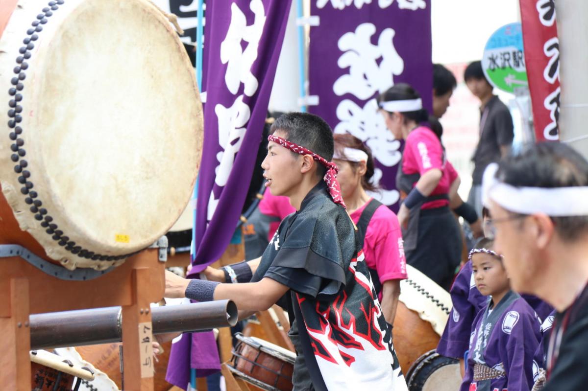 奥州水沢夏まつり2016 子供みこし・地方太鼓・干支和まつり・水沢ざっつぁかまつり 2016/08/06