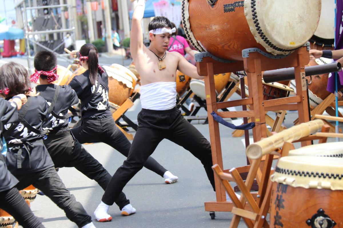 奥州水沢夏まつり2016 子供みこし・地方太鼓・干支和まつり・水沢ざっつぁかまつり 2016/08/06