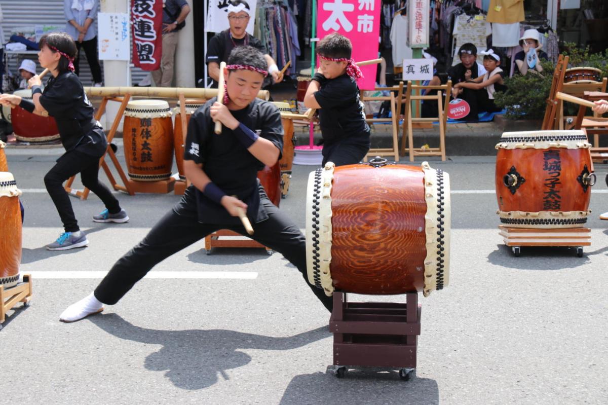 奥州水沢夏まつり2016 子供みこし・地方太鼓・干支和まつり・水沢ざっつぁかまつり 2016/08/06