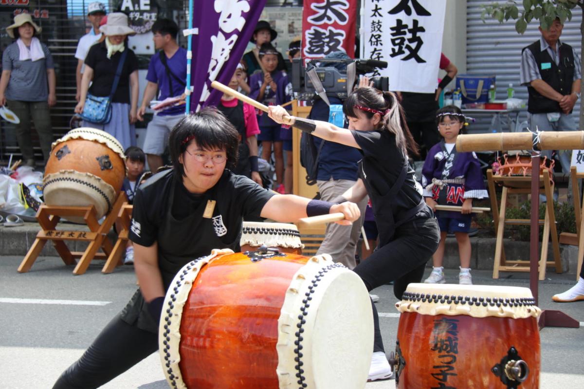 奥州水沢夏まつり2016 子供みこし・地方太鼓・干支和まつり・水沢ざっつぁかまつり 2016/08/06