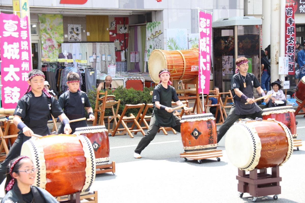 奥州水沢夏まつり2016 子供みこし・地方太鼓・干支和まつり・水沢ざっつぁかまつり 2016/08/06