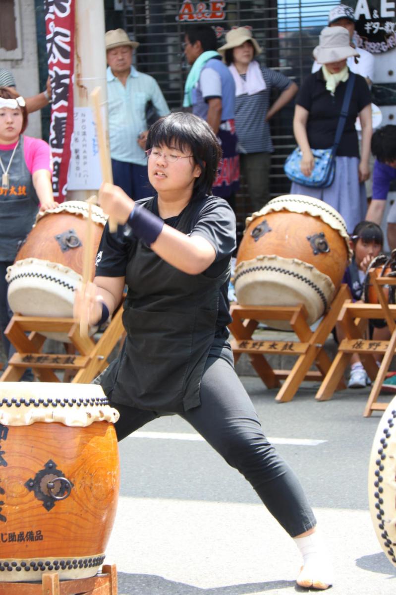 奥州水沢夏まつり2016 子供みこし・地方太鼓・干支和まつり・水沢ざっつぁかまつり 2016/08/06