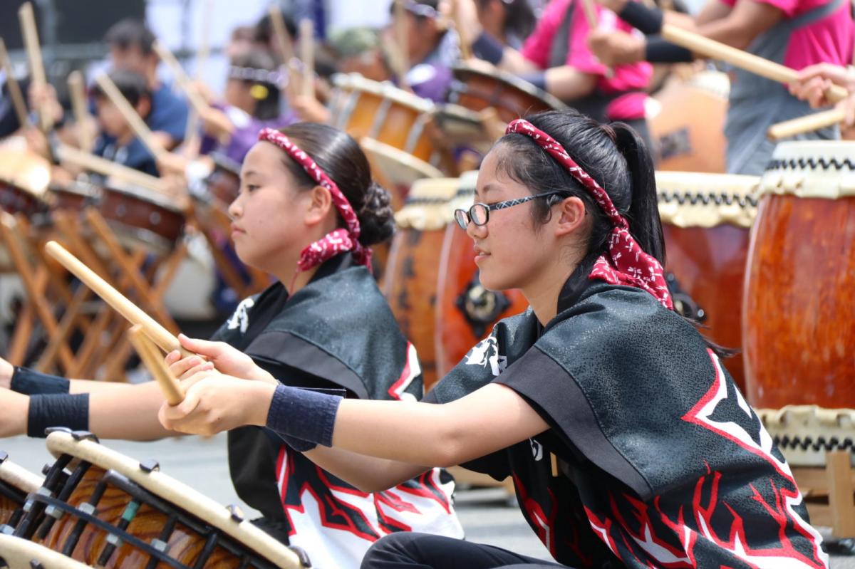 奥州水沢夏まつり2016 子供みこし・地方太鼓・干支和まつり・水沢ざっつぁかまつり 2016/08/06
