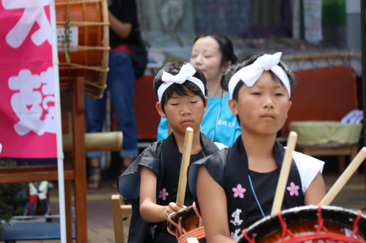 奥州水沢夏まつり2016 子供みこし・地方太鼓・干支和まつり・水沢ざっつぁかまつり 2016/08/06