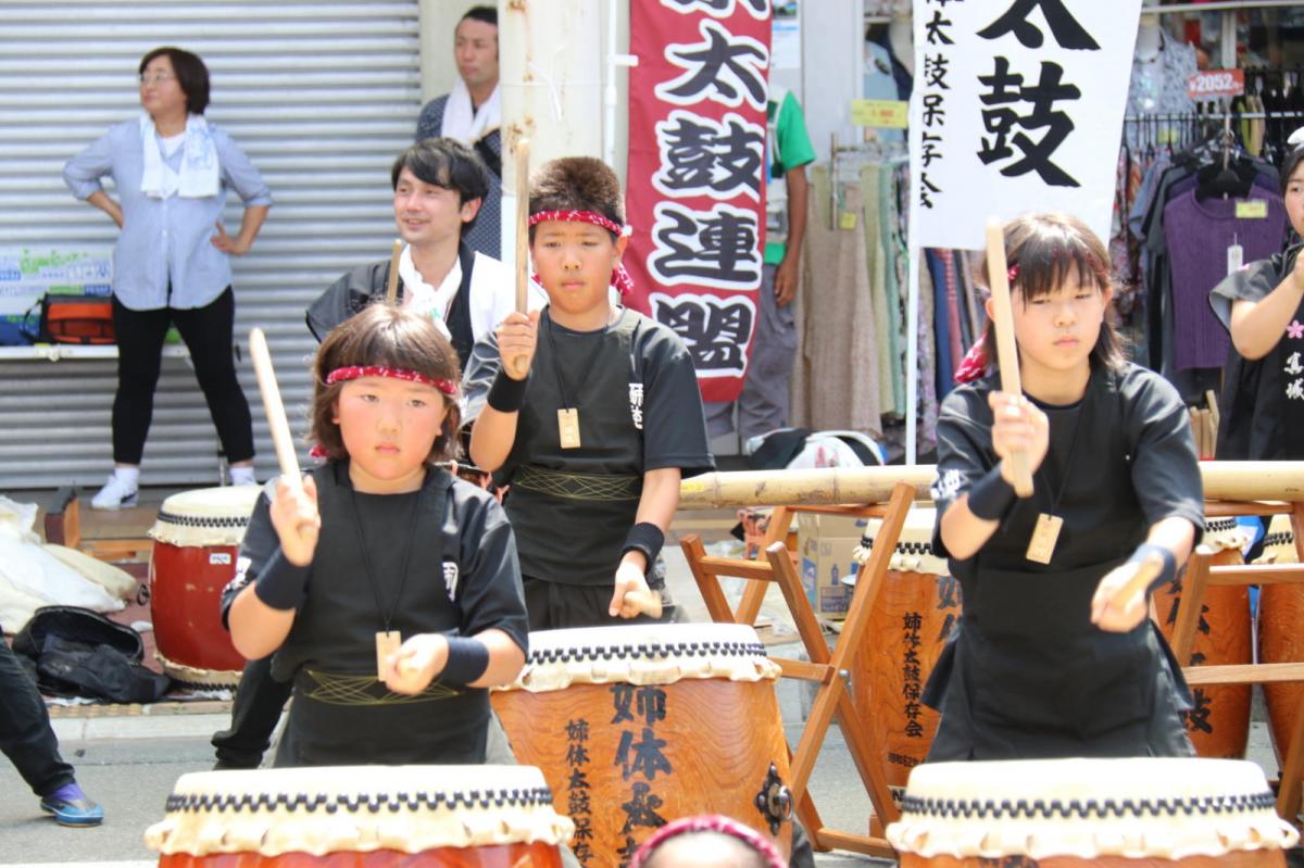 奥州水沢夏まつり2016 子供みこし・地方太鼓・干支和まつり・水沢ざっつぁかまつり 2016/08/06