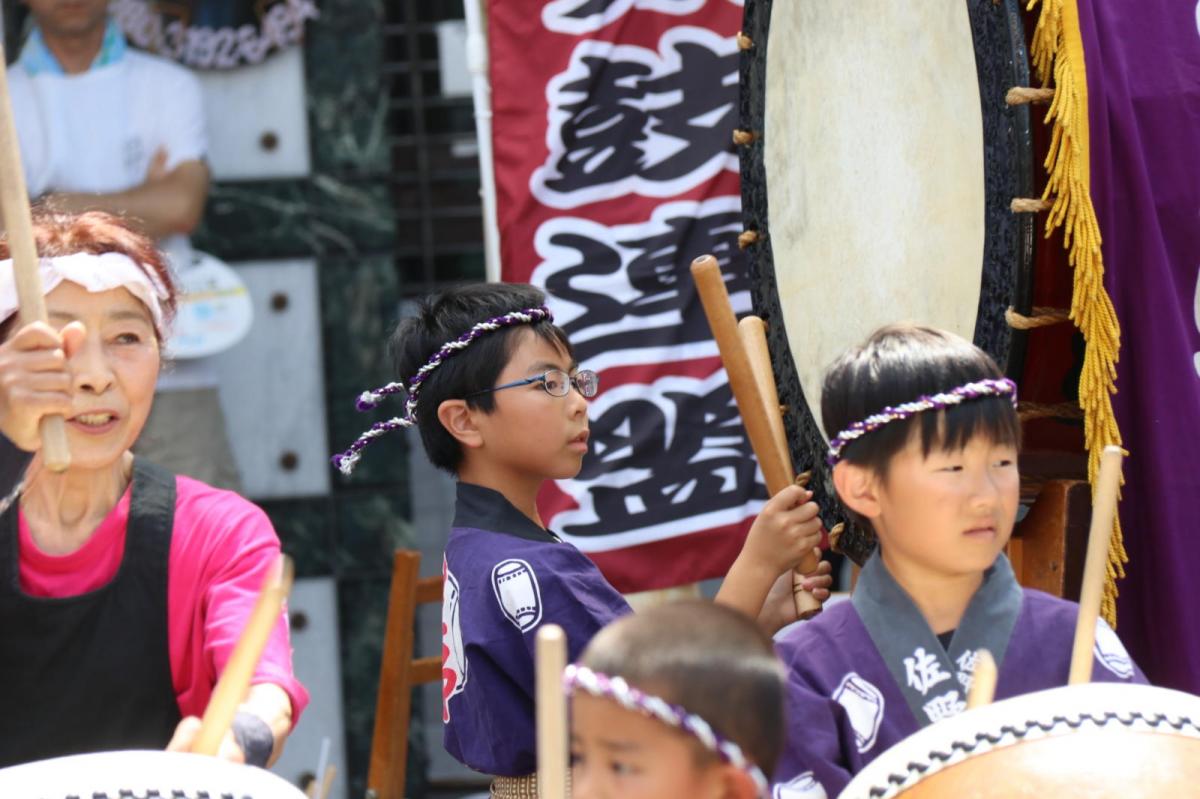 奥州水沢夏まつり2016 子供みこし・地方太鼓・干支和まつり・水沢ざっつぁかまつり 2016/08/06