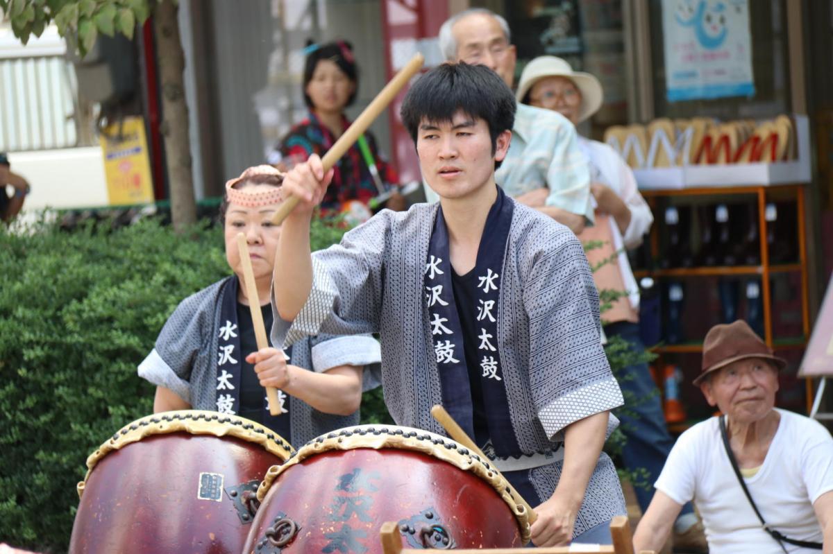 奥州水沢夏まつり2016 子供みこし・地方太鼓・干支和まつり・水沢ざっつぁかまつり 2016/08/06