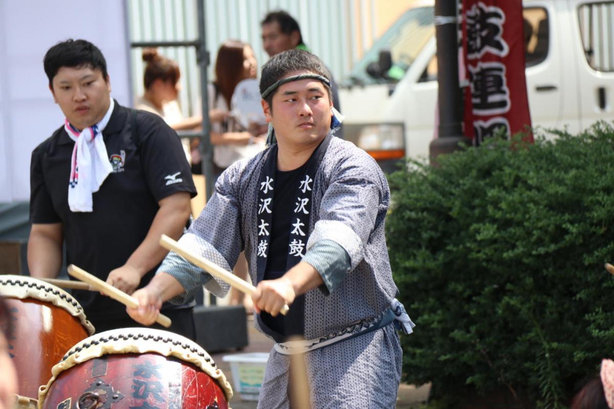 奥州水沢夏まつり2016 子供みこし・地方太鼓・干支和まつり・水沢ざっつぁかまつり 2016/08/06