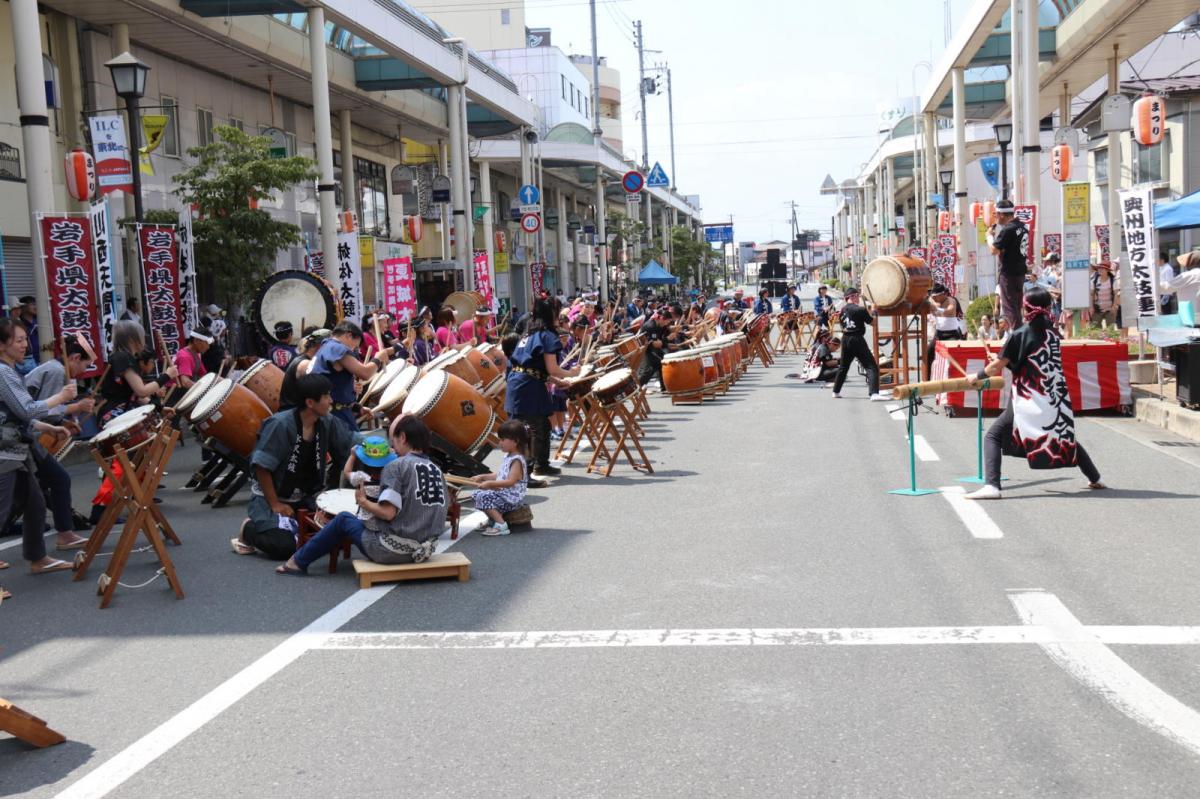 奥州水沢夏まつり2016 子供みこし・地方太鼓・干支和まつり・水沢ざっつぁかまつり 2016/08/06
