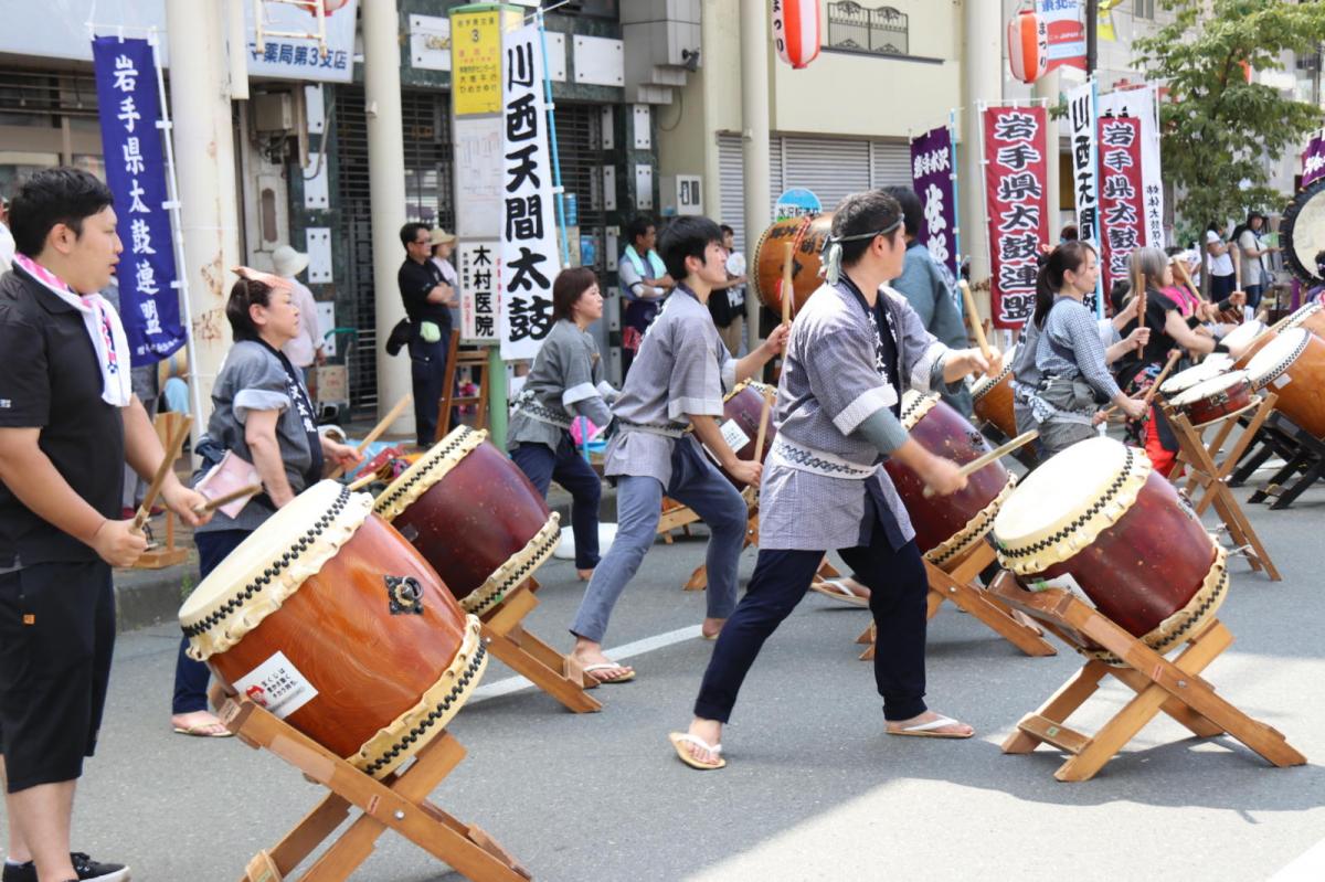 奥州水沢夏まつり2016 子供みこし・地方太鼓・干支和まつり・水沢ざっつぁかまつり 2016/08/06