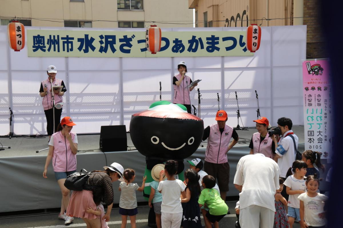 奥州水沢夏まつり2016 子供みこし・地方太鼓・干支和まつり・水沢ざっつぁかまつり 2016/08/06