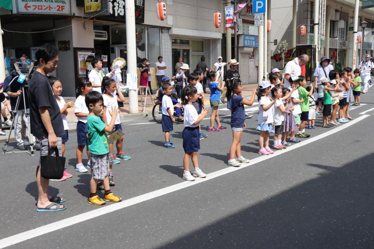 奥州水沢夏まつり2016 子供みこし・地方太鼓・干支和まつり・水沢ざっつぁかまつり 2016/08/06