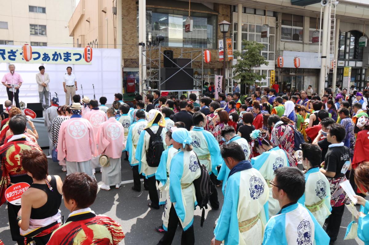 奥州水沢夏まつり2016 子供みこし・地方太鼓・干支和まつり・水沢ざっつぁかまつり 2016/08/06