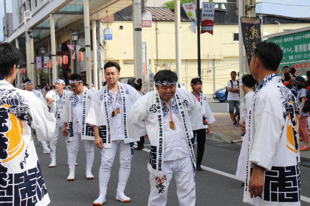 奥州水沢夏まつり2016 子供みこし・地方太鼓・干支和まつり・水沢ざっつぁかまつり 2016/08/06