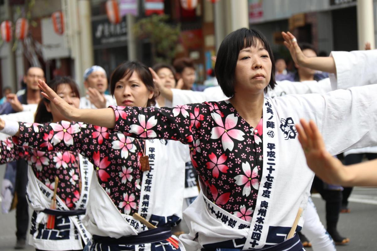 奥州水沢夏まつり2016 子供みこし・地方太鼓・干支和まつり・水沢ざっつぁかまつり 2016/08/06