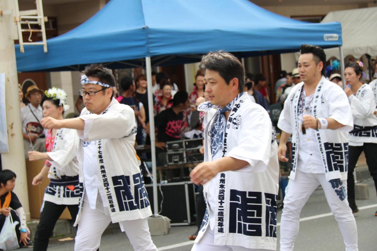 奥州水沢夏まつり2016 子供みこし・地方太鼓・干支和まつり・水沢ざっつぁかまつり 2016/08/06