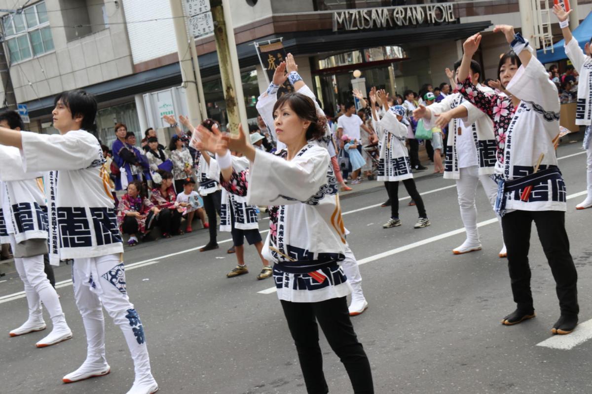 奥州水沢夏まつり2016 子供みこし・地方太鼓・干支和まつり・水沢ざっつぁかまつり 2016/08/06