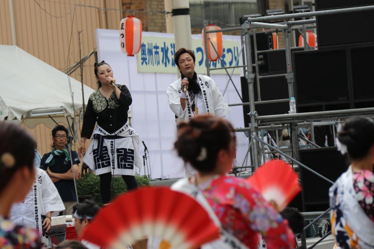 奥州水沢夏まつり2016 子供みこし・地方太鼓・干支和まつり・水沢ざっつぁかまつり 2016/08/06