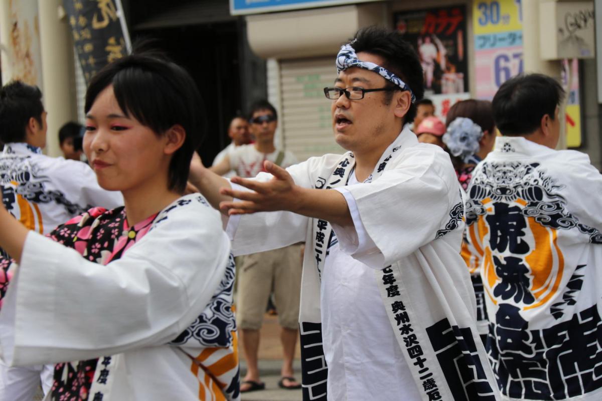 奥州水沢夏まつり2016 子供みこし・地方太鼓・干支和まつり・水沢ざっつぁかまつり 2016/08/06