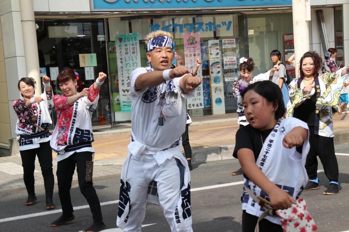 奥州水沢夏まつり2016 子供みこし・地方太鼓・干支和まつり・水沢ざっつぁかまつり 2016/08/06