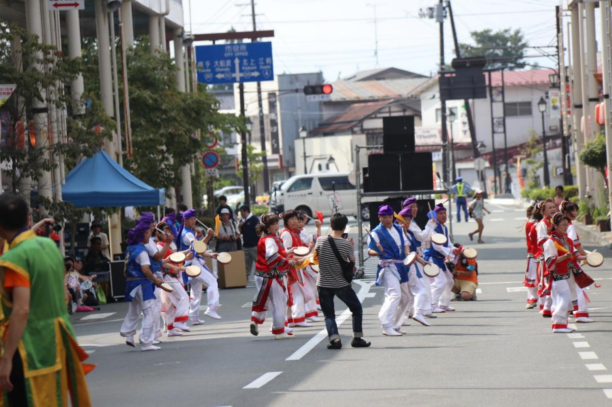 奥州水沢夏まつり2016 子供みこし・地方太鼓・干支和まつり・水沢ざっつぁかまつり 2016/08/06