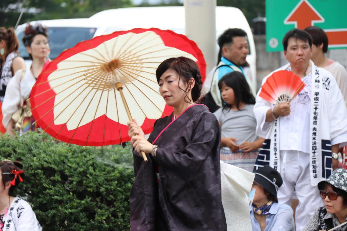 奥州水沢夏まつり2016 子供みこし・地方太鼓・干支和まつり・水沢ざっつぁかまつり 2016/08/06