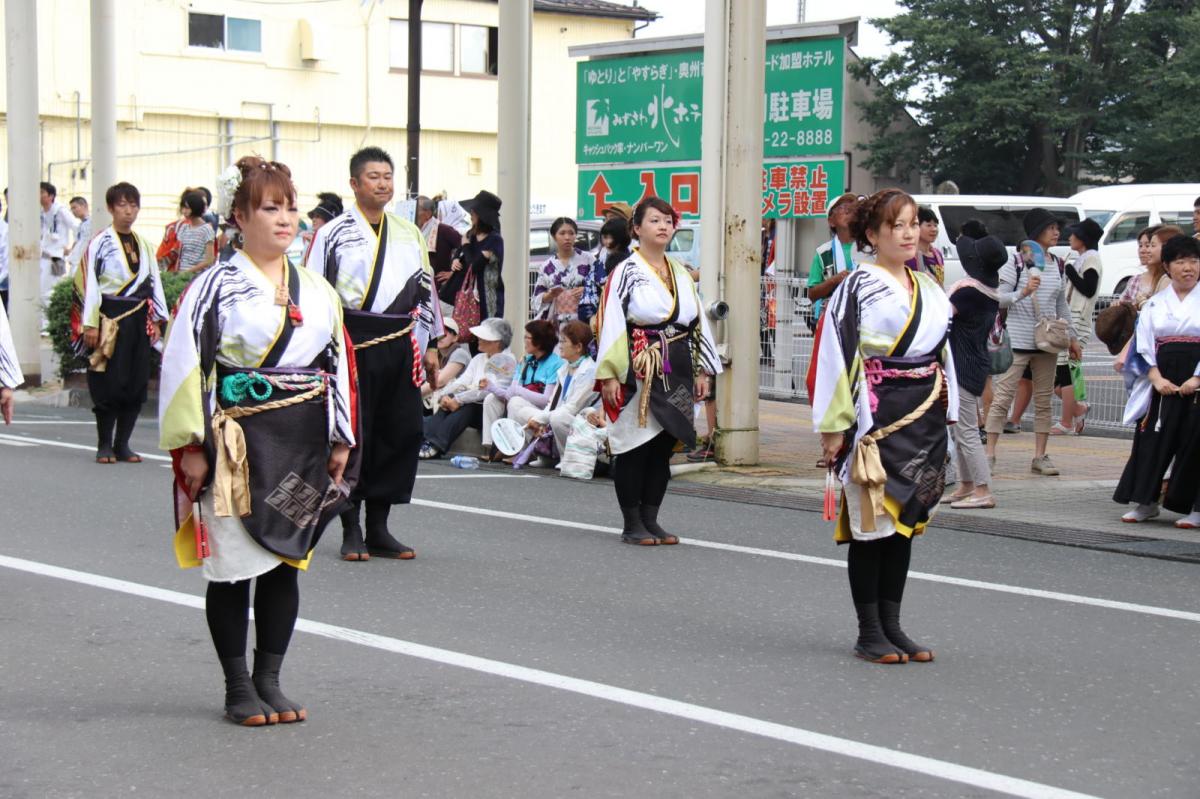 奥州水沢夏まつり2016 子供みこし・地方太鼓・干支和まつり・水沢ざっつぁかまつり 2016/08/06