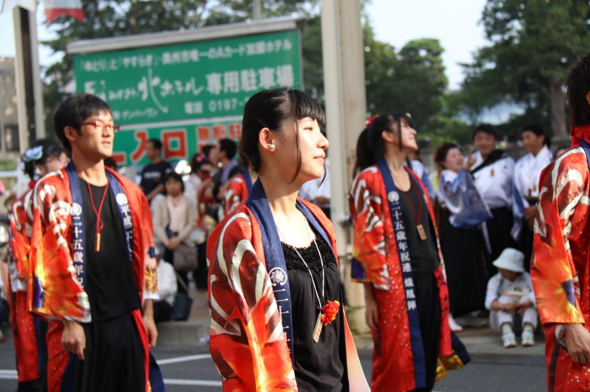奥州水沢夏まつり2016 子供みこし・地方太鼓・干支和まつり・水沢ざっつぁかまつり 2016/08/06