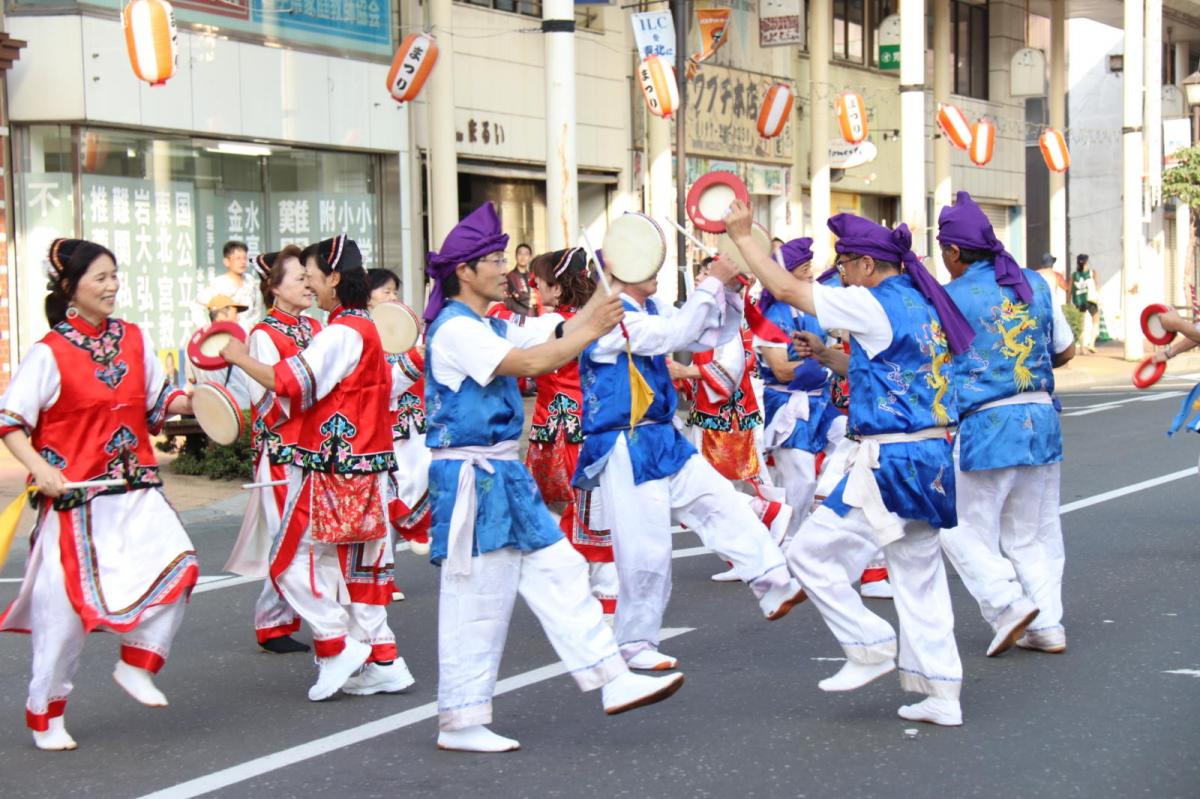 奥州水沢夏まつり2016 子供みこし・地方太鼓・干支和まつり・水沢ざっつぁかまつり 2016/08/06