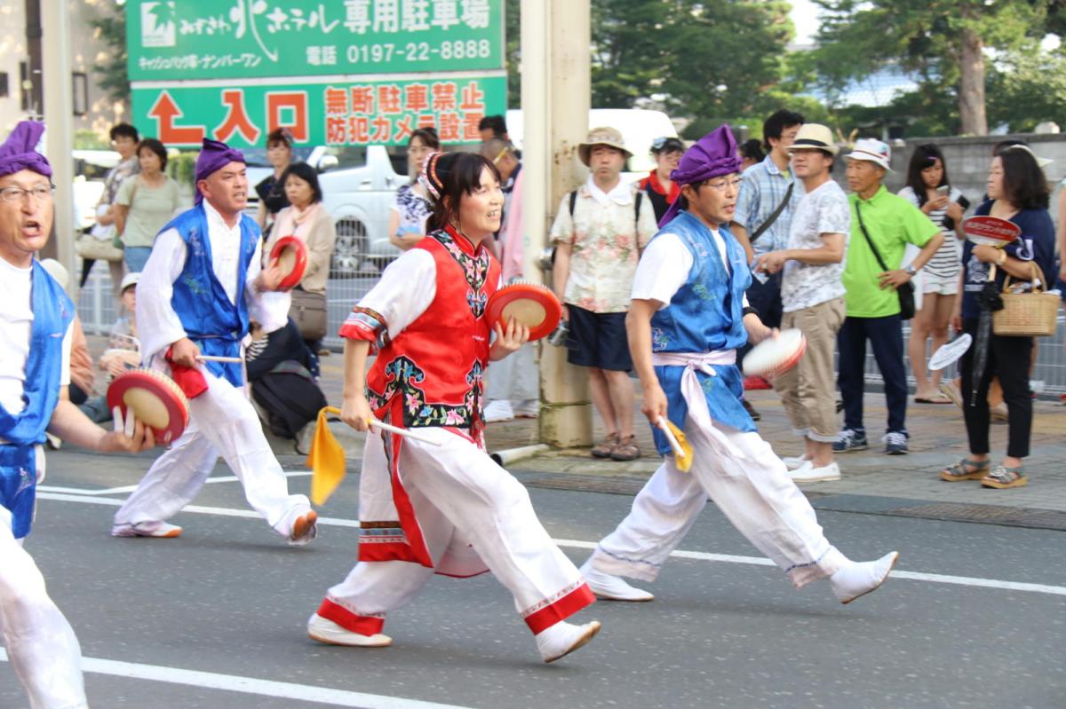 奥州水沢夏まつり2016 子供みこし・地方太鼓・干支和まつり・水沢ざっつぁかまつり 2016/08/06