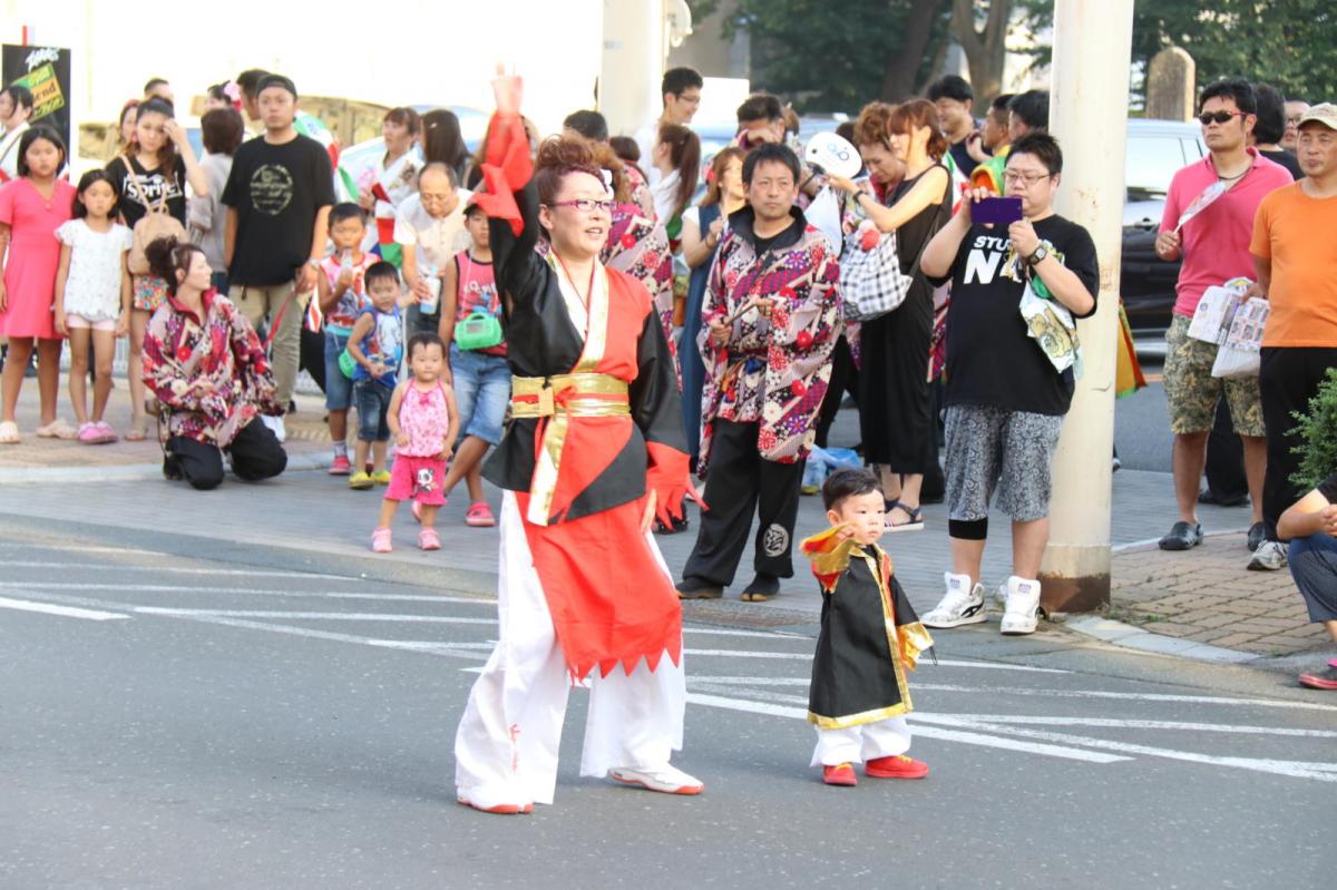 奥州水沢夏まつり2016 子供みこし・地方太鼓・干支和まつり・水沢ざっつぁかまつり 2016/08/06