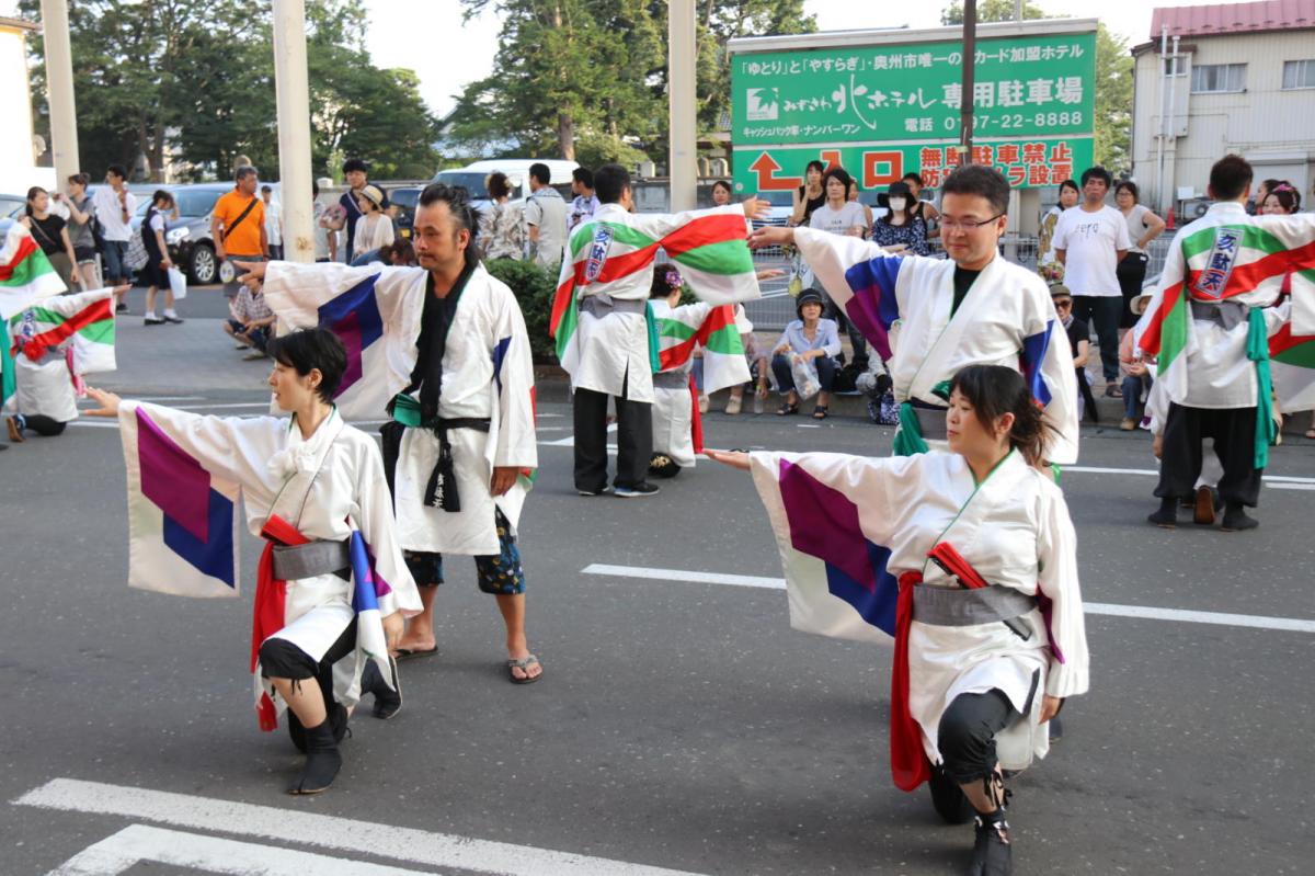 奥州水沢夏まつり2016 子供みこし・地方太鼓・干支和まつり・水沢ざっつぁかまつり 2016/08/06