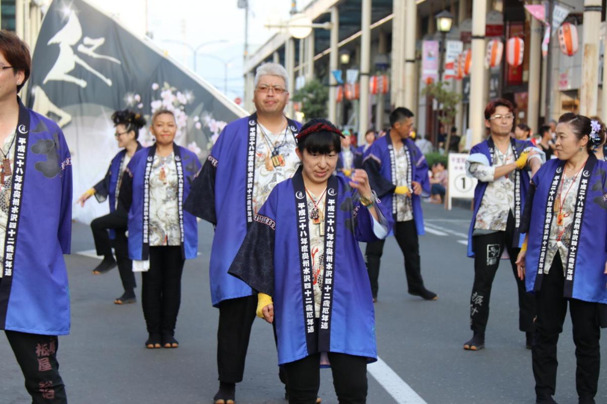 奥州水沢夏まつり2016 子供みこし・地方太鼓・干支和まつり・水沢ざっつぁかまつり 2016/08/06