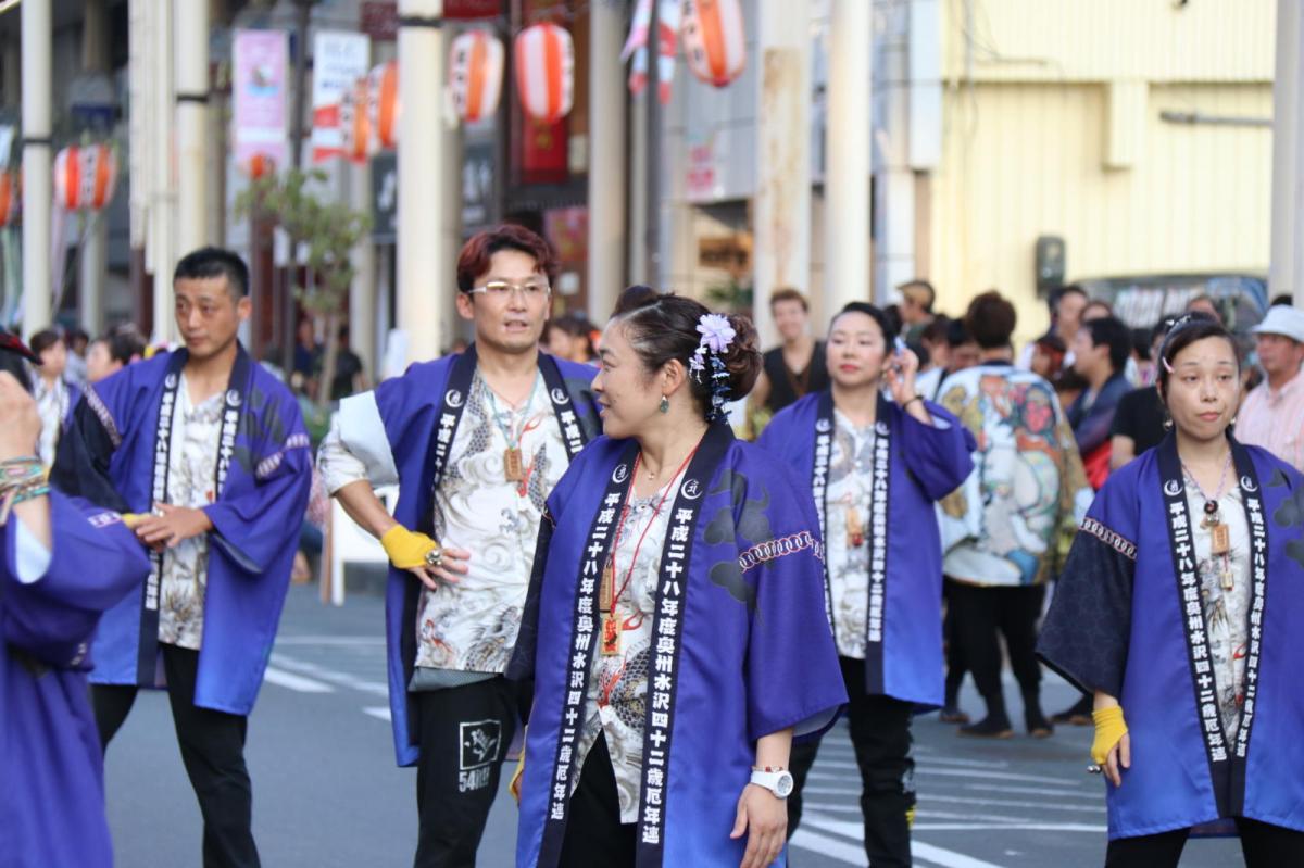 奥州水沢夏まつり2016 子供みこし・地方太鼓・干支和まつり・水沢ざっつぁかまつり 2016/08/06