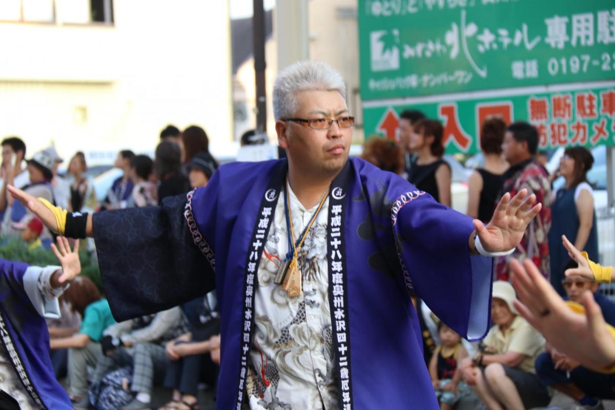 奥州水沢夏まつり2016 子供みこし・地方太鼓・干支和まつり・水沢ざっつぁかまつり 2016/08/06