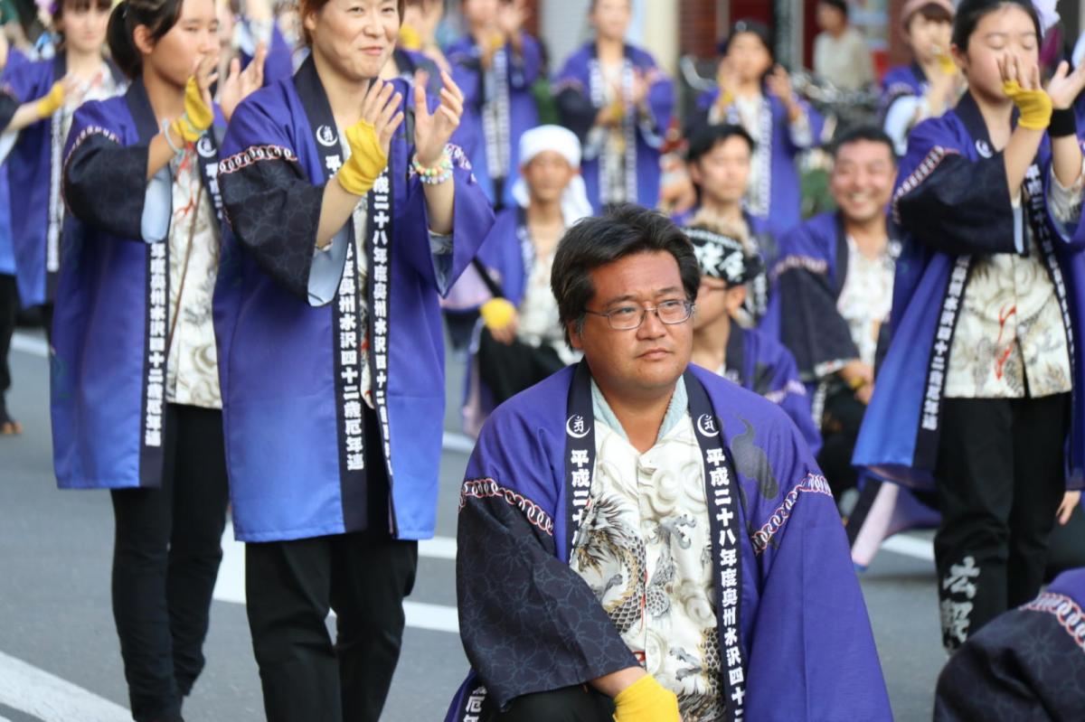奥州水沢夏まつり2016 子供みこし・地方太鼓・干支和まつり・水沢ざっつぁかまつり 2016/08/06