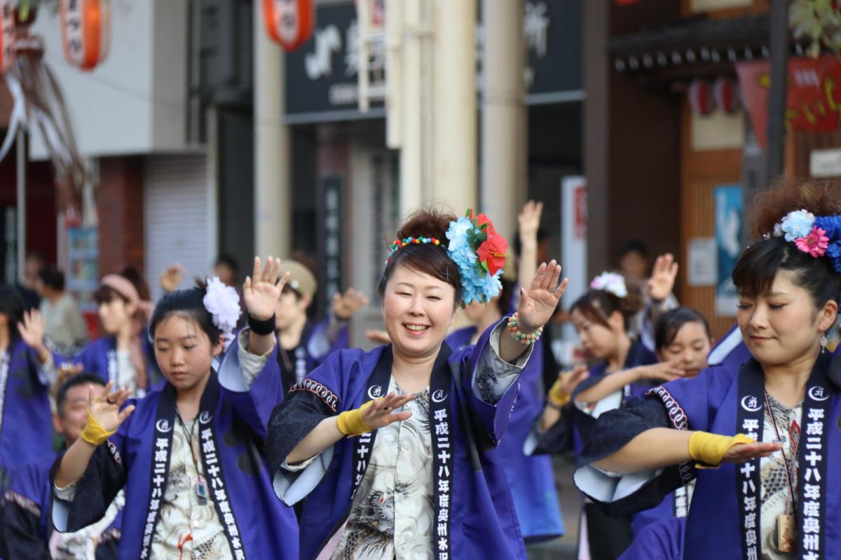 奥州水沢夏まつり2016 子供みこし・地方太鼓・干支和まつり・水沢ざっつぁかまつり 2016/08/06
