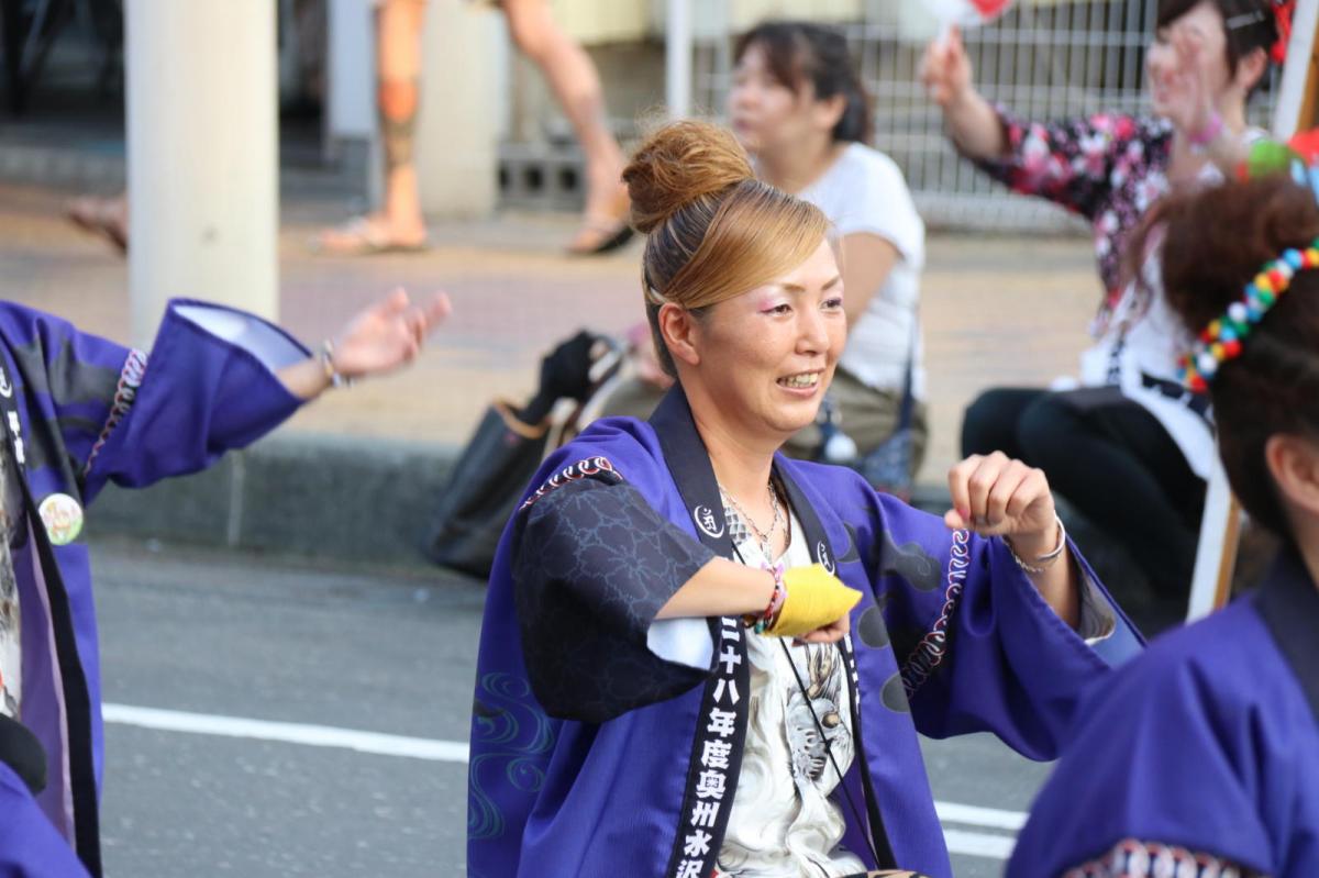 奥州水沢夏まつり2016 子供みこし・地方太鼓・干支和まつり・水沢ざっつぁかまつり 2016/08/06