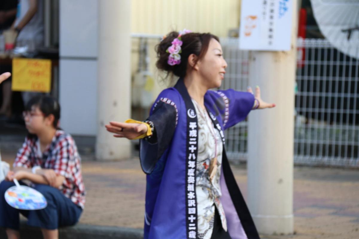 奥州水沢夏まつり2016 子供みこし・地方太鼓・干支和まつり・水沢ざっつぁかまつり 2016/08/06