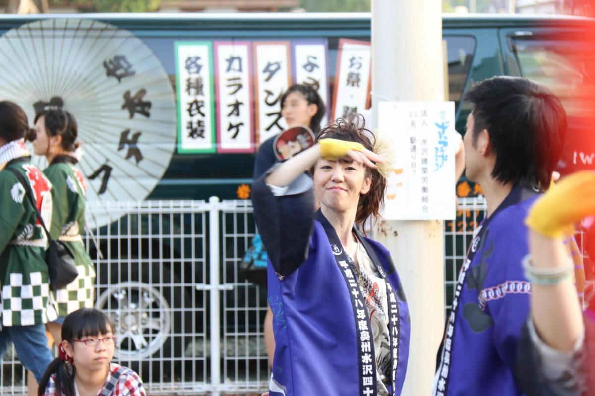 奥州水沢夏まつり2016 子供みこし・地方太鼓・干支和まつり・水沢ざっつぁかまつり 2016/08/06