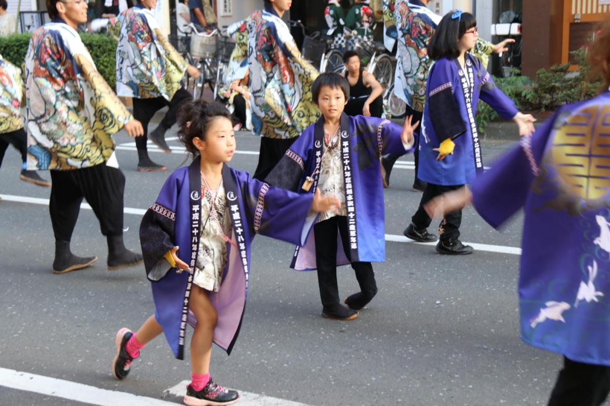 奥州水沢夏まつり2016 子供みこし・地方太鼓・干支和まつり・水沢ざっつぁかまつり 2016/08/06