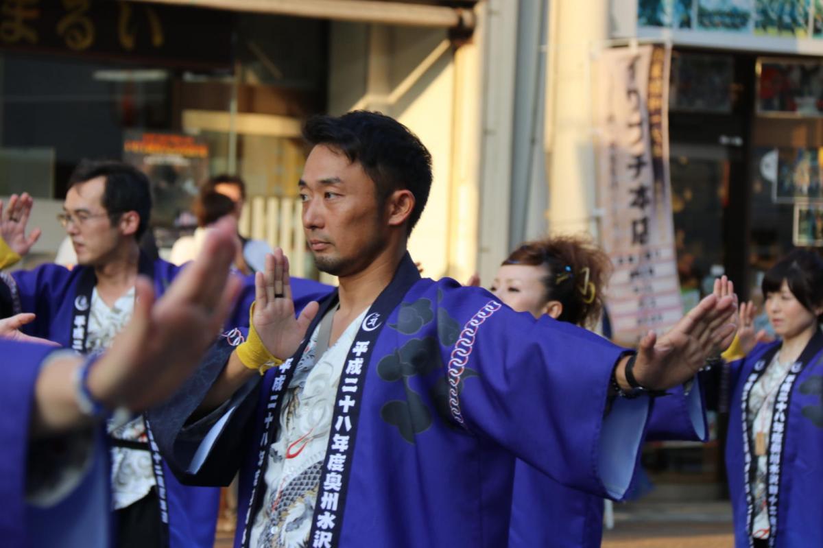 奥州水沢夏まつり2016 子供みこし・地方太鼓・干支和まつり・水沢ざっつぁかまつり 2016/08/06