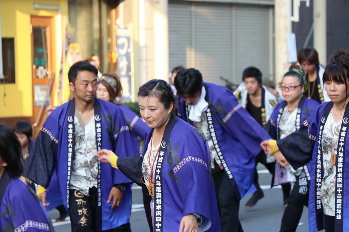奥州水沢夏まつり2016 子供みこし・地方太鼓・干支和まつり・水沢ざっつぁかまつり 2016/08/06