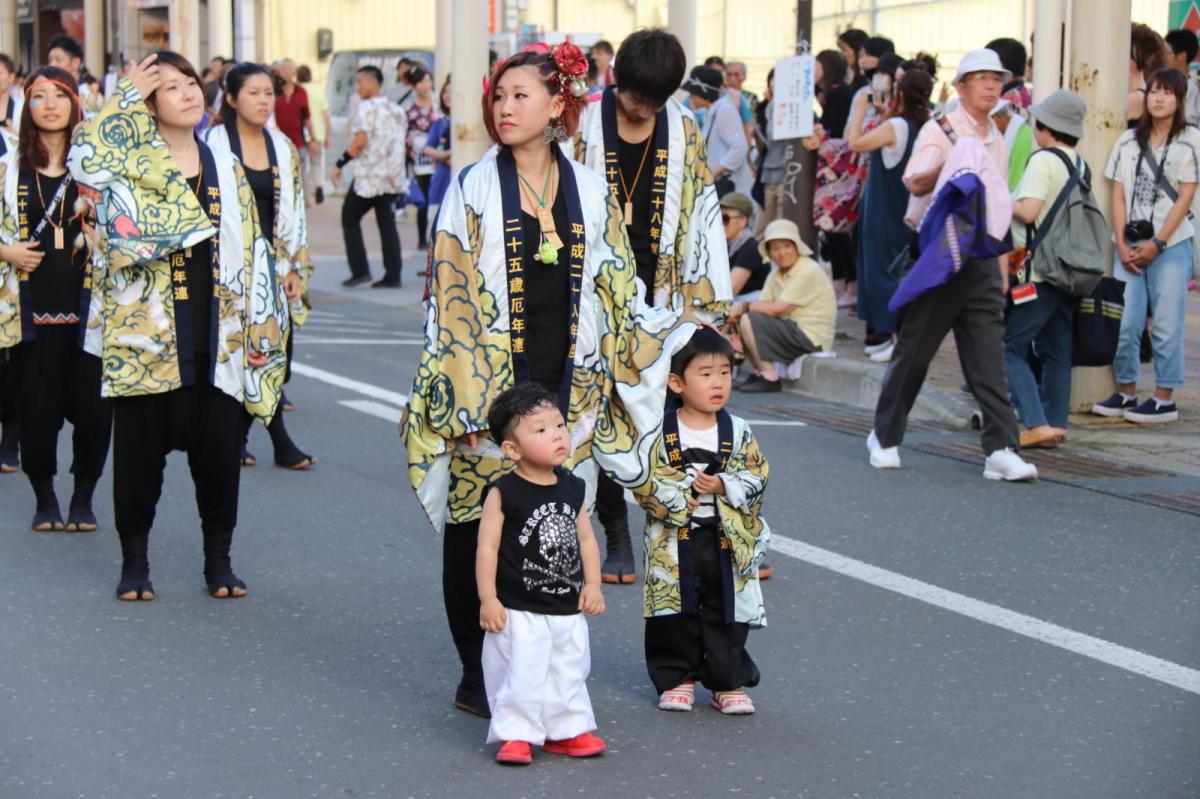 奥州水沢夏まつり2016 子供みこし・地方太鼓・干支和まつり・水沢ざっつぁかまつり 2016/08/06