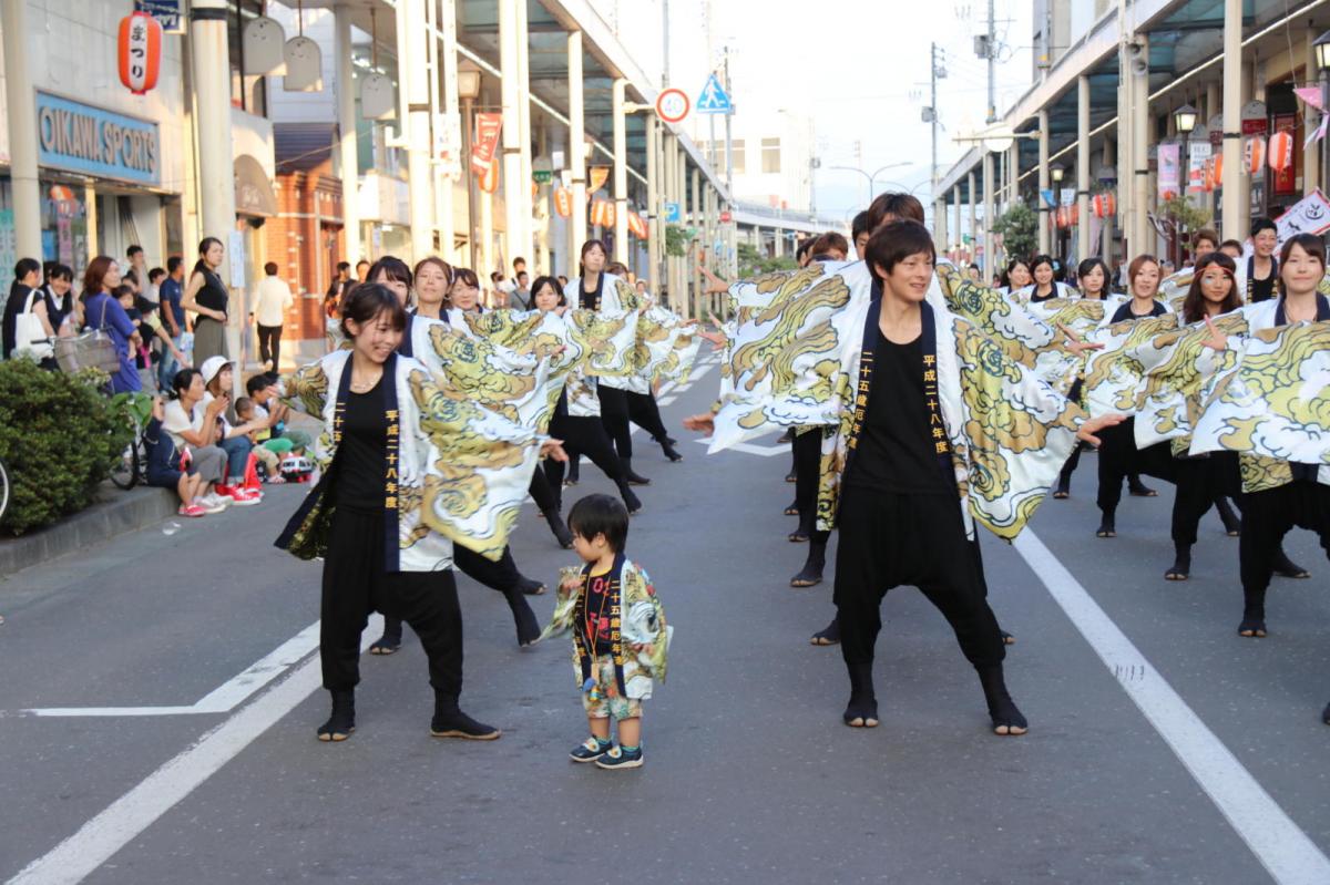 奥州水沢夏まつり2016 子供みこし・地方太鼓・干支和まつり・水沢ざっつぁかまつり 2016/08/06