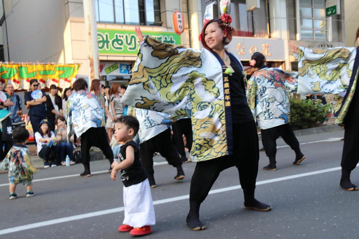 奥州水沢夏まつり2016 子供みこし・地方太鼓・干支和まつり・水沢ざっつぁかまつり 2016/08/06