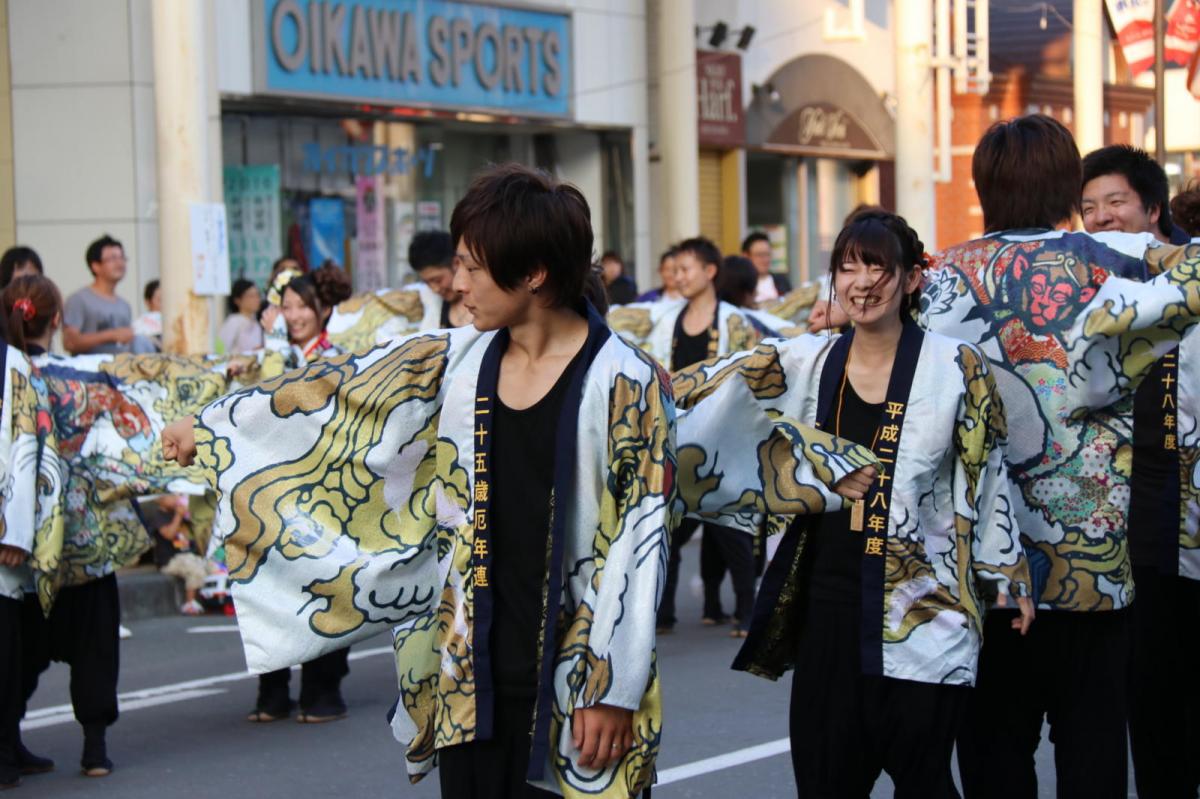 奥州水沢夏まつり2016 子供みこし・地方太鼓・干支和まつり・水沢ざっつぁかまつり 2016/08/06